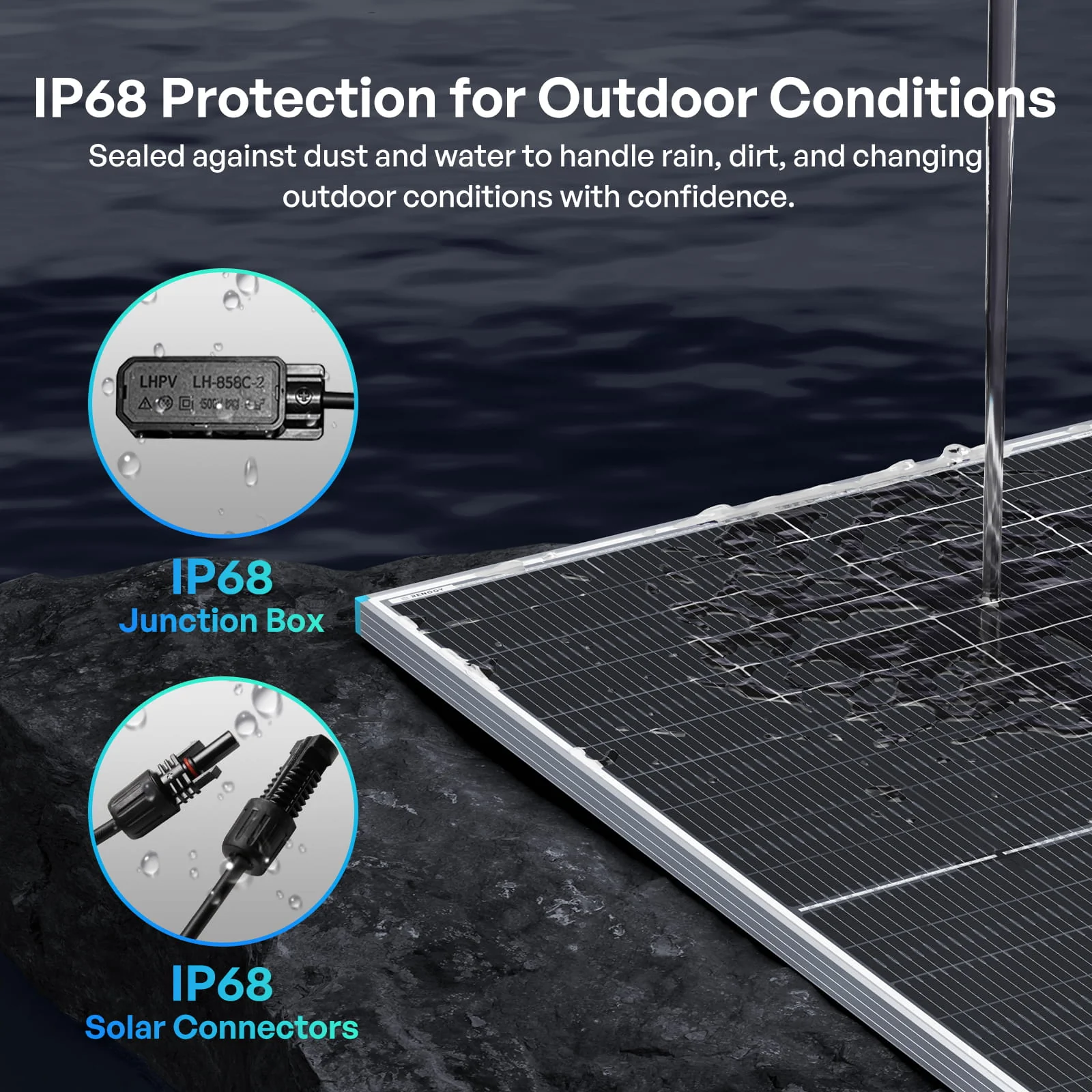 100/200W N-Type Bifacial Solar Panel - Image 10