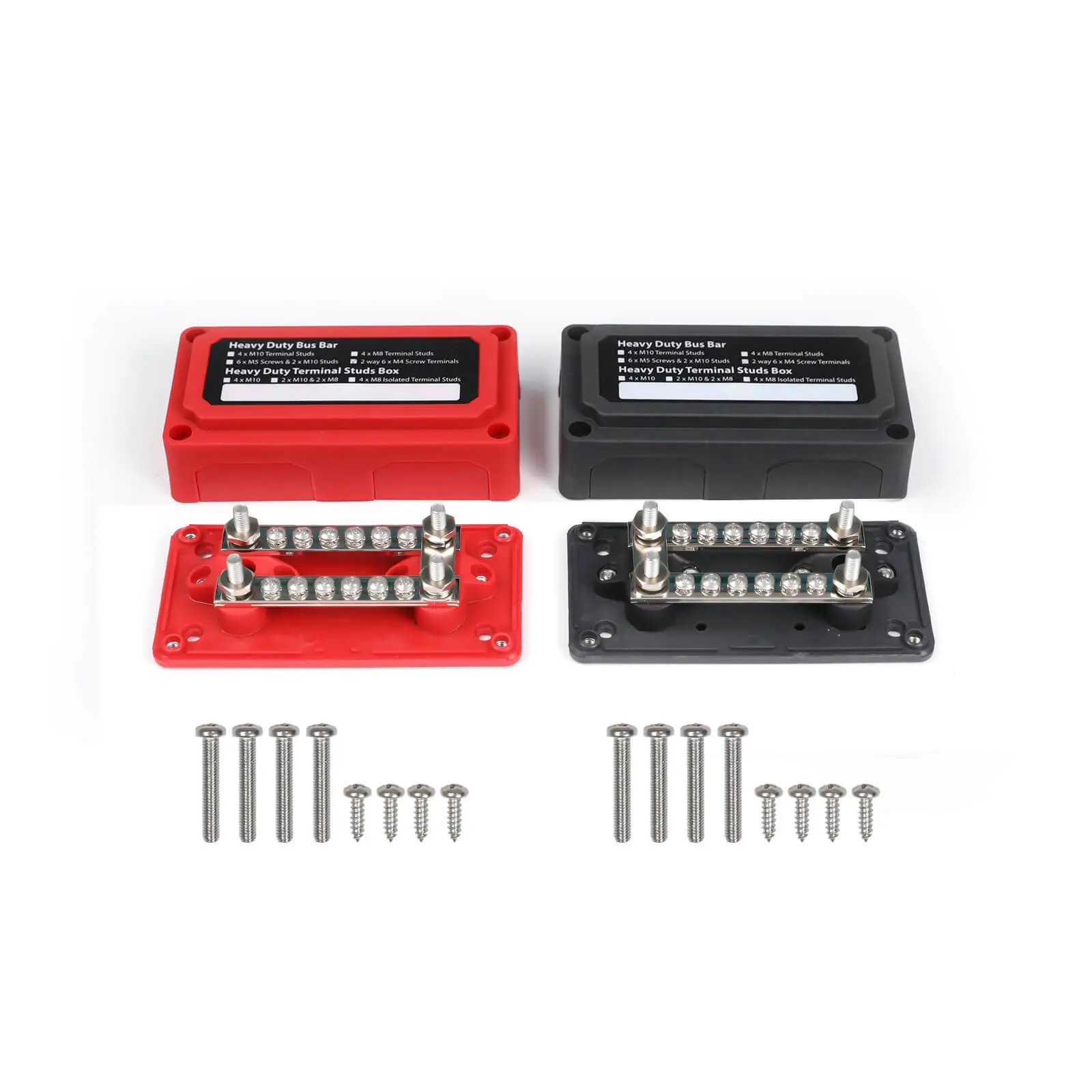 100A/300A Red/Black Busbar - Image 12