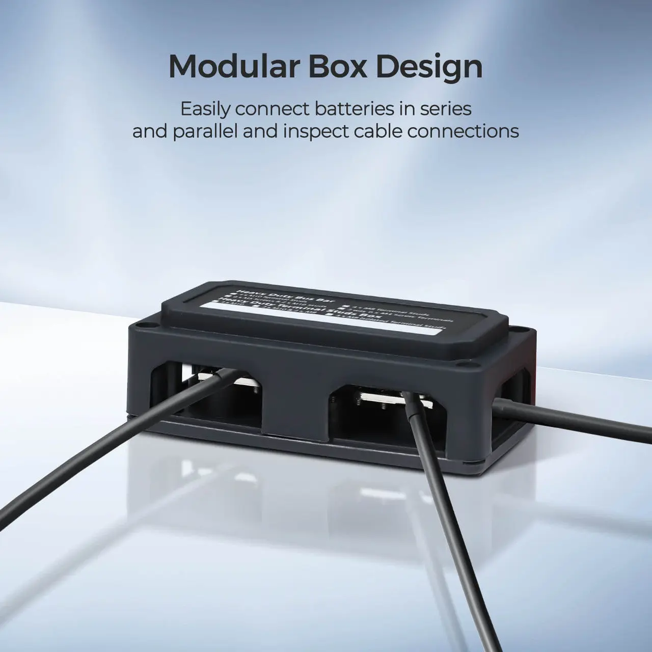 100A/300A Red/Black Busbar - Image 4