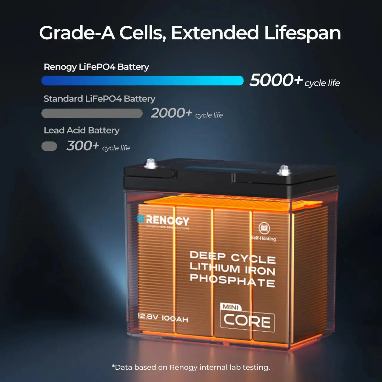12.8V 100Ah Lithium Iron Phosphate Battery - Image 20