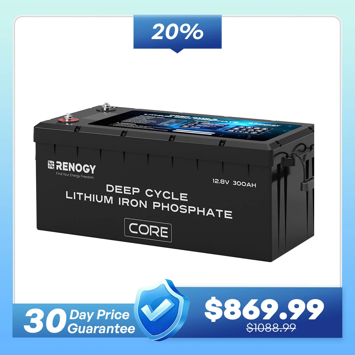 12V 300Ah LiFePO4 Battery w/ Low-Temperature Protection - Image 23
