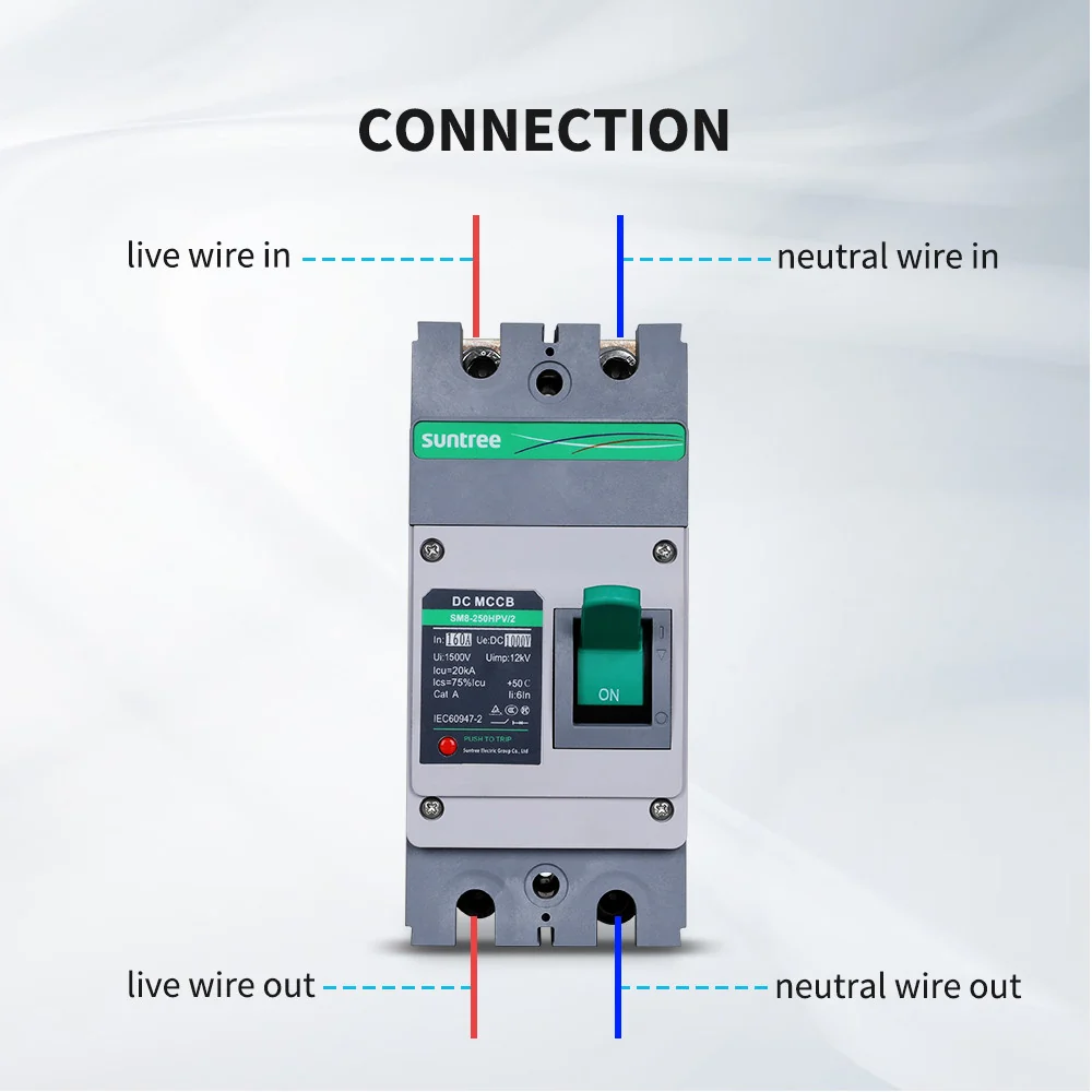 160A 2P DC Molded Case Circuit Breaker - Image 6