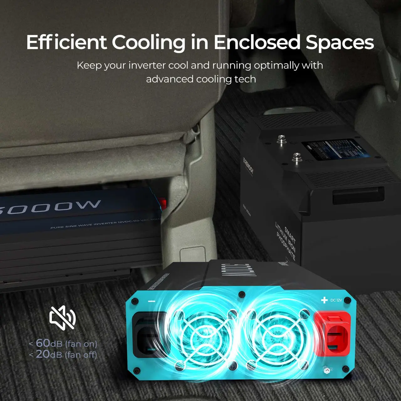 3000W/2000W/1000W/700W 12V Pure Sine Wave Inverter - Image 5