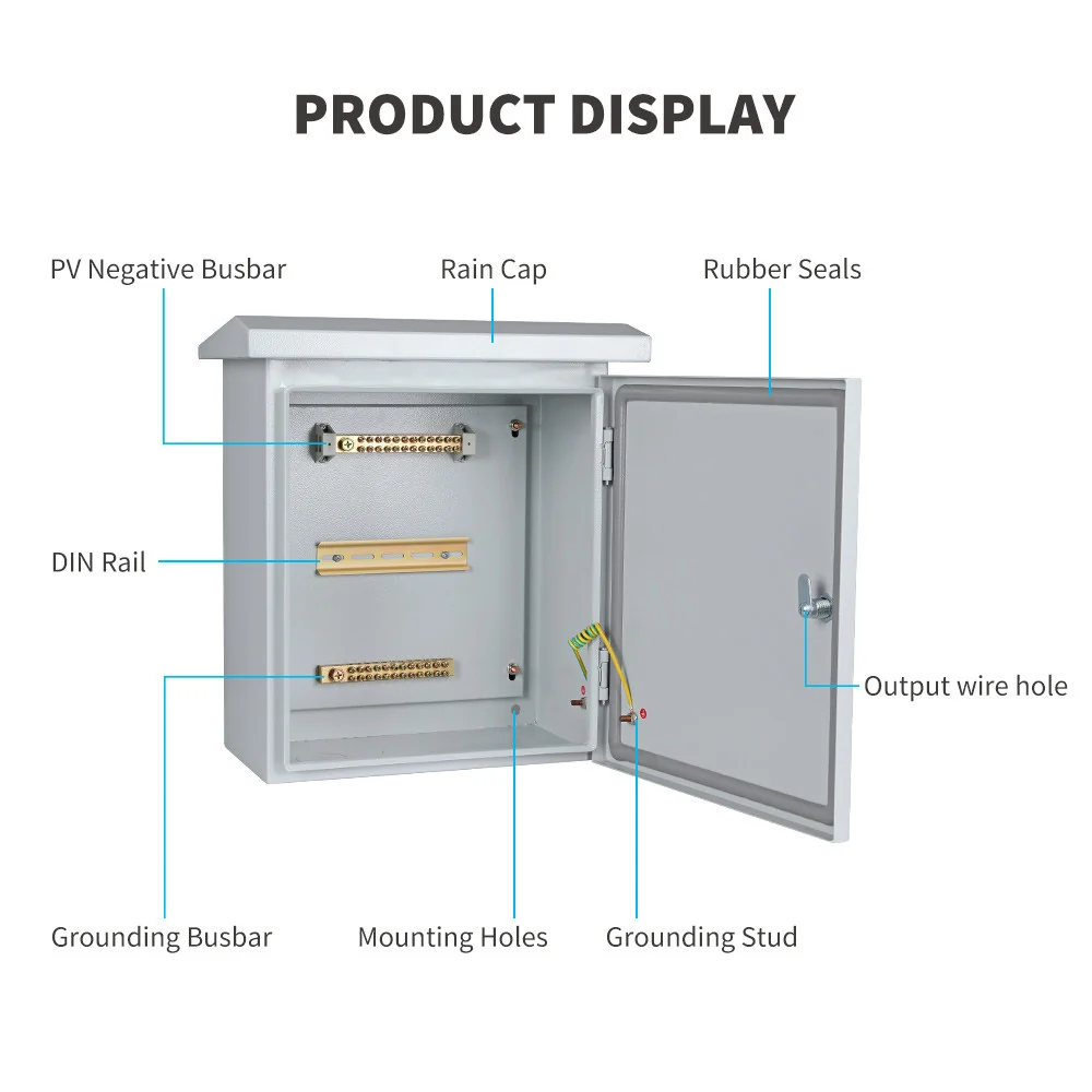 5 Strings Solar Combiner Box - Image 4