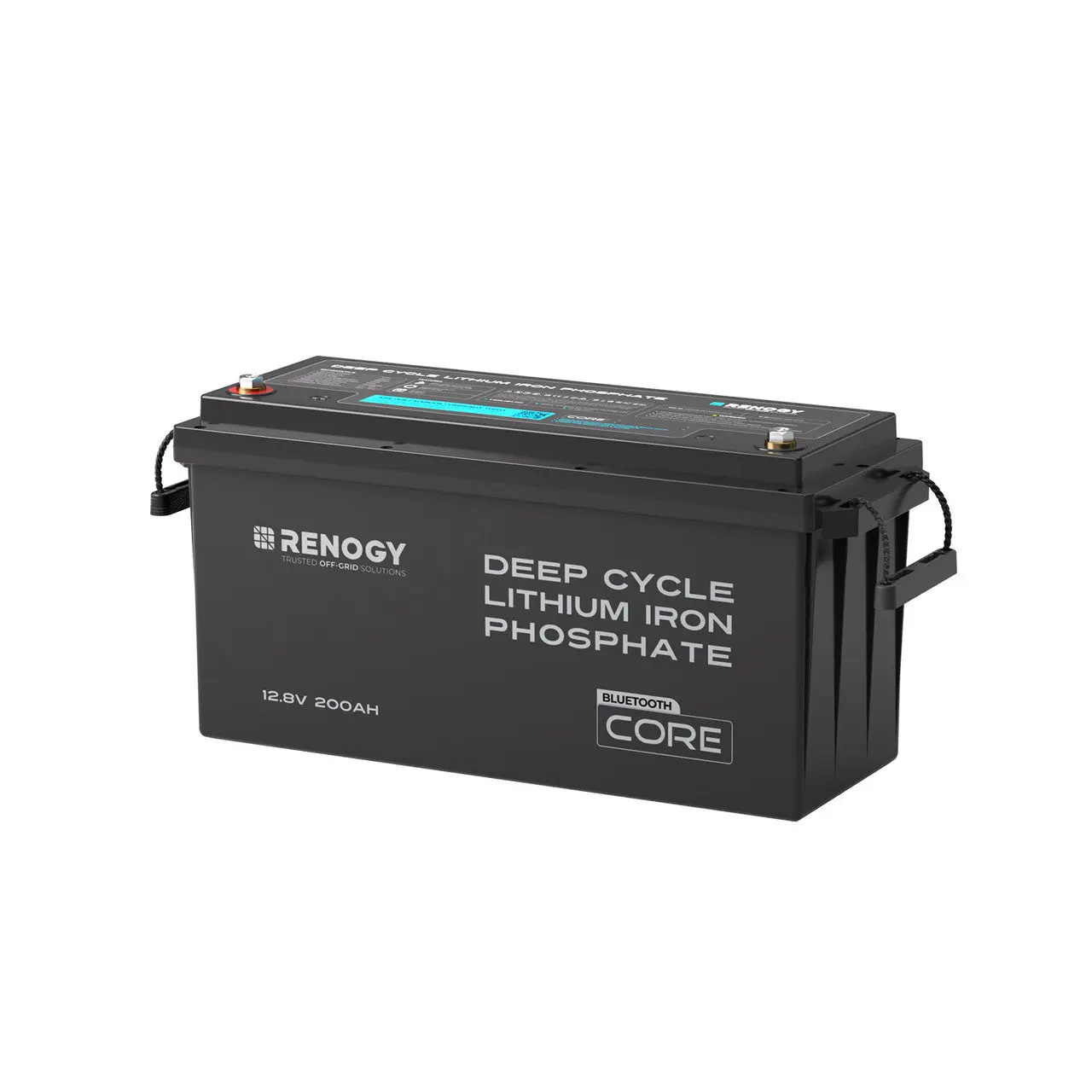 12V 200Ah Lithium Iron Phosphate Battery w/ Bluetooth - Image 13