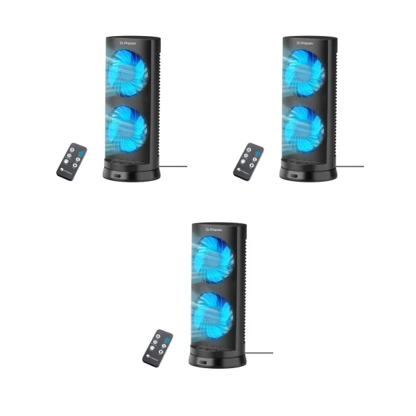 Dr.Prepare 10W DC Tower Fan with Remote - Image 3