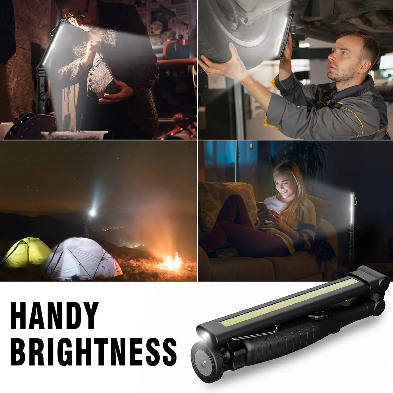 Dr. Prepare LED Work Light, 700 Lumens Rechargeable Work Light - Image 19
