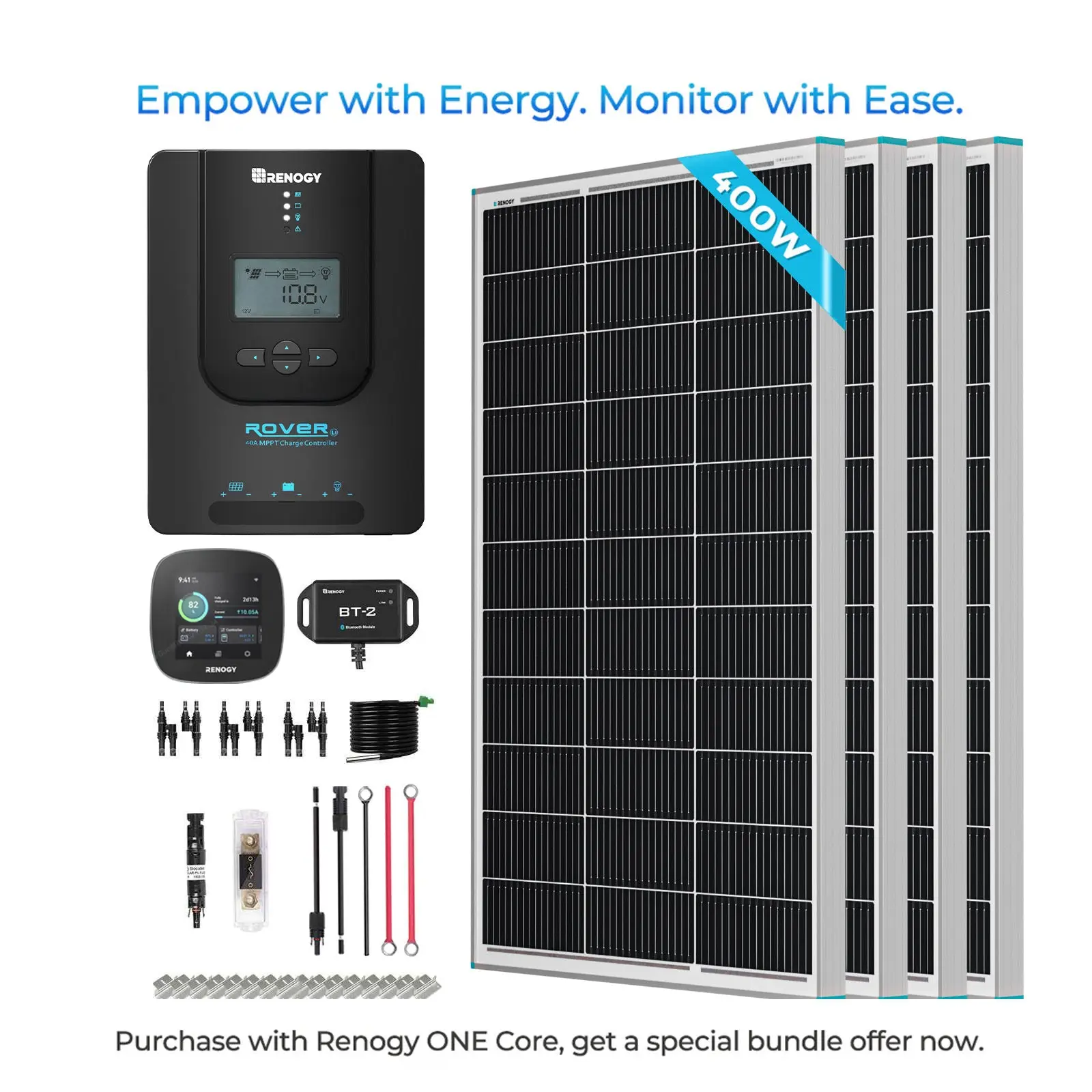400W 12V Solar Panel Kit with Optional Smart Monitoring - Image 9