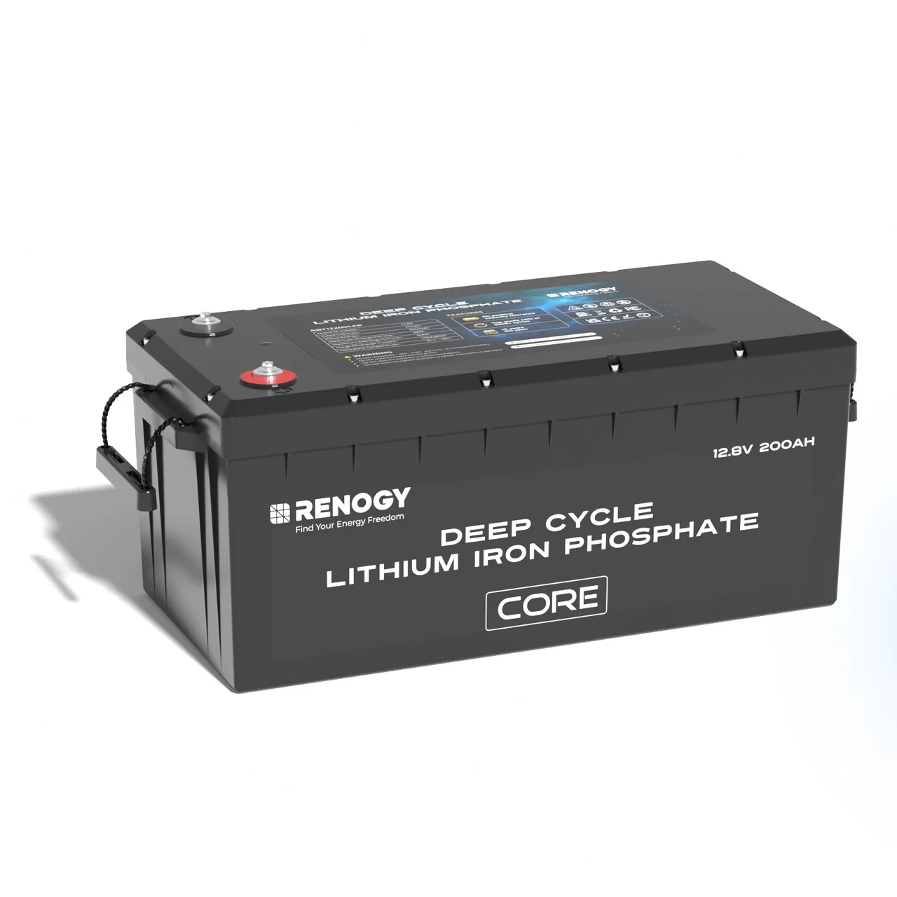 Refurbished 12V/24V/48V 200Ah Core Series Deep Cycle Lithium Iron Phosphate Battery - Image 8
